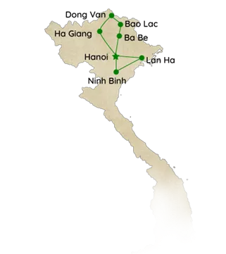 Circuit au Vietnam